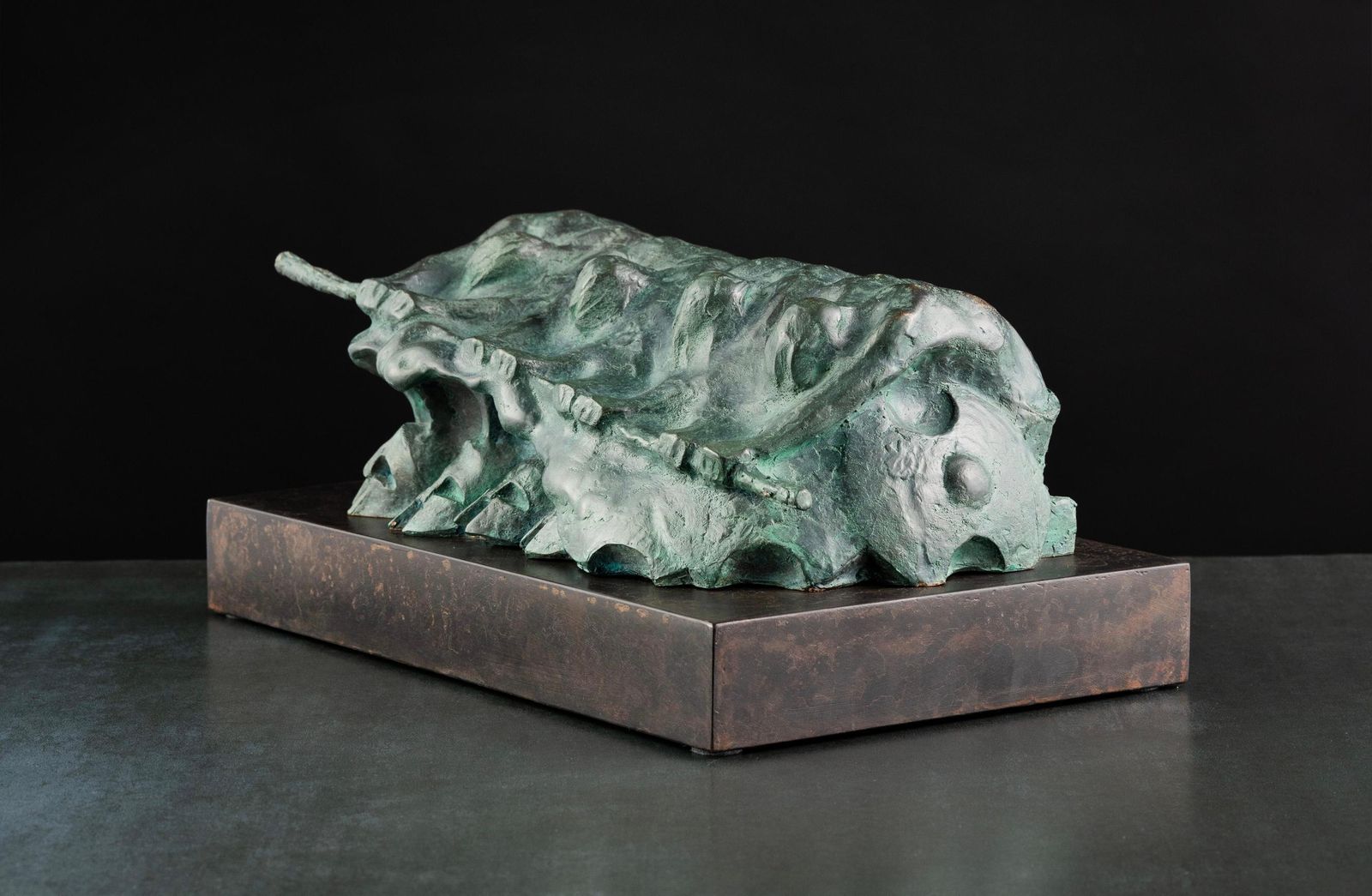 Sergey Oganov Rook Of Heroes, Sculpture By Sergey Oganov. 2021. Bronze photo for sale