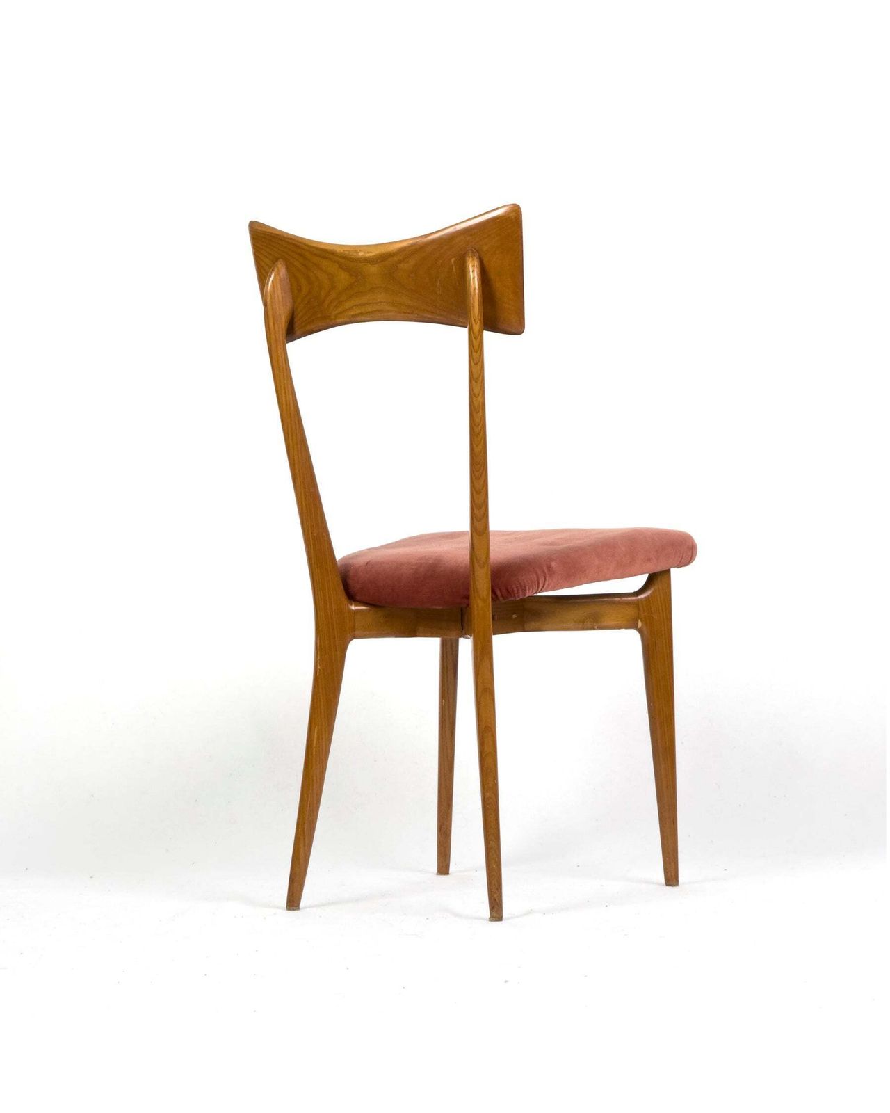 Set Of 6 Vintage Dining Chairs By Ico Parisi For Ariberto Colombo, Cantù photo for sale