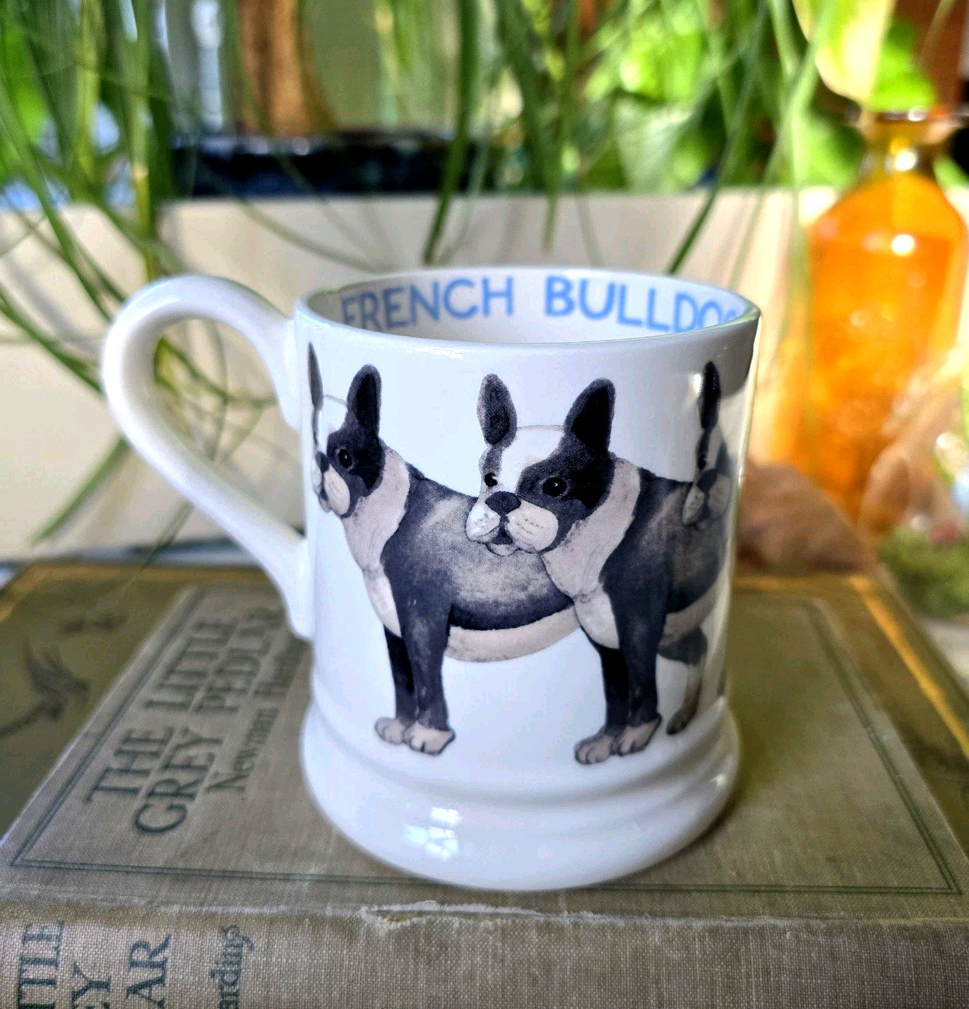 Emma Bridgewater French Bulldog 1/2 Pint Mug Very Rare
