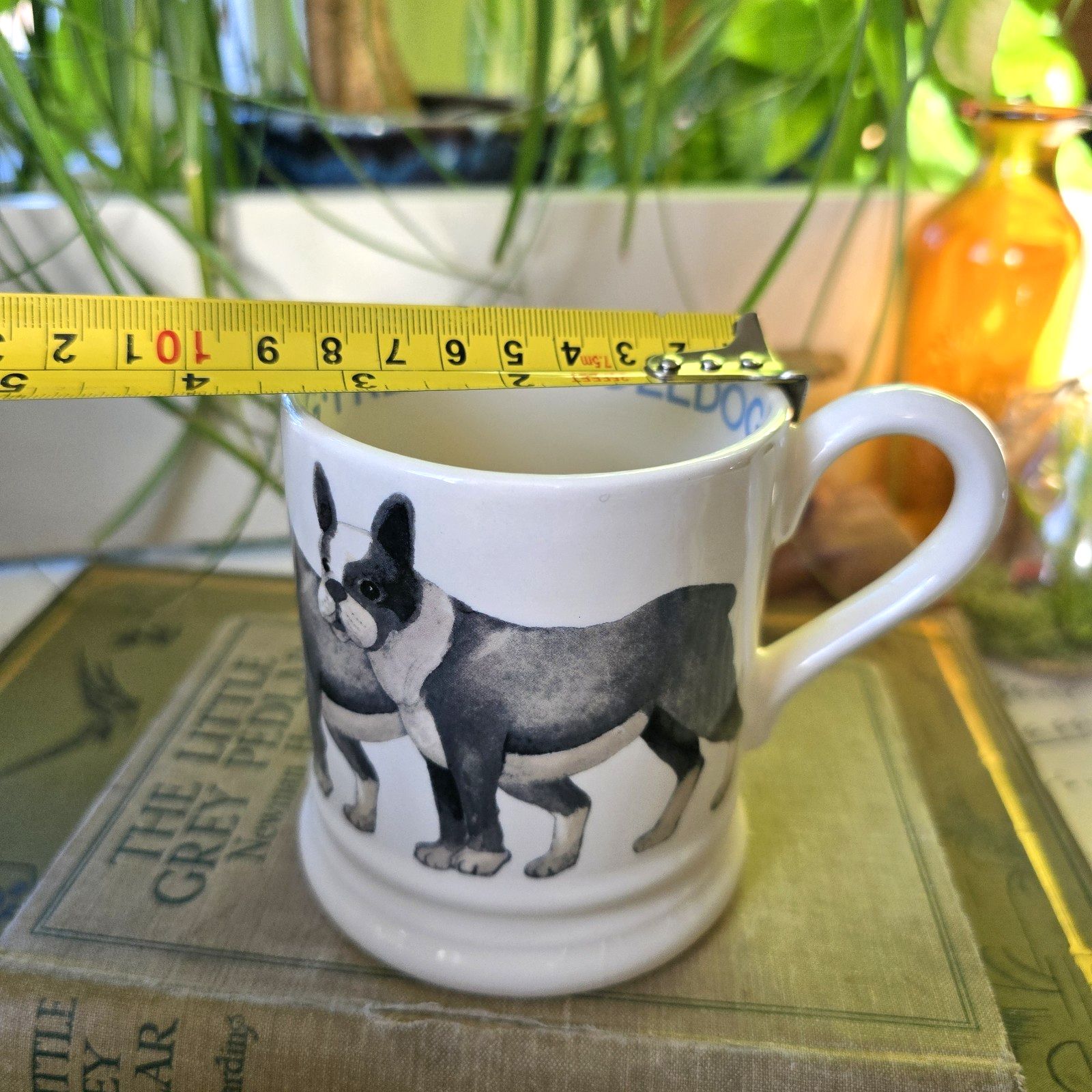 photo for sale Emma Bridgewater French Bulldog 1/2 Pint Mug Very Rare