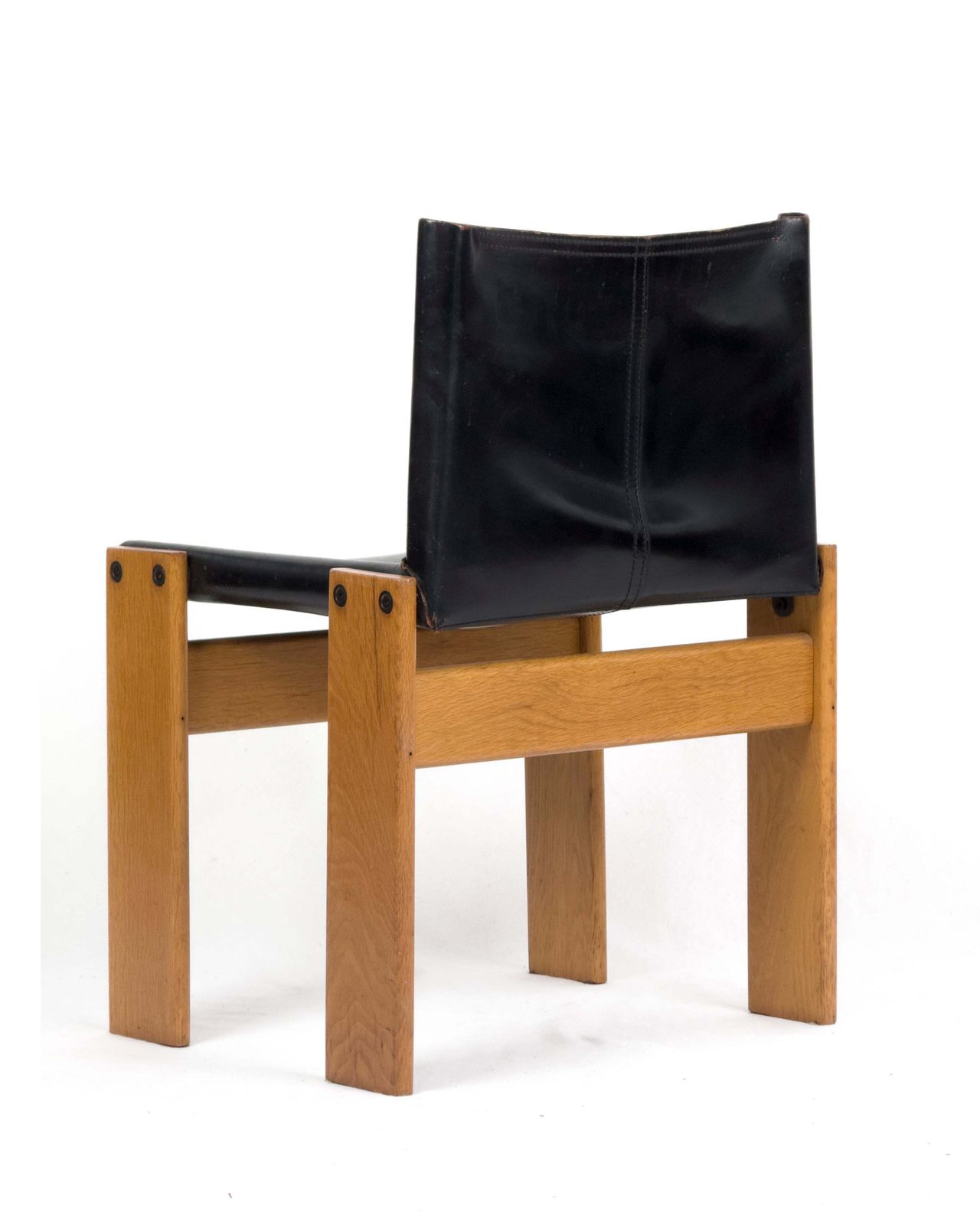 Set Of 4 Monk Dining Chairs By Afra & Tobia Scarpa For Molteni, 1970s photo 5400.0