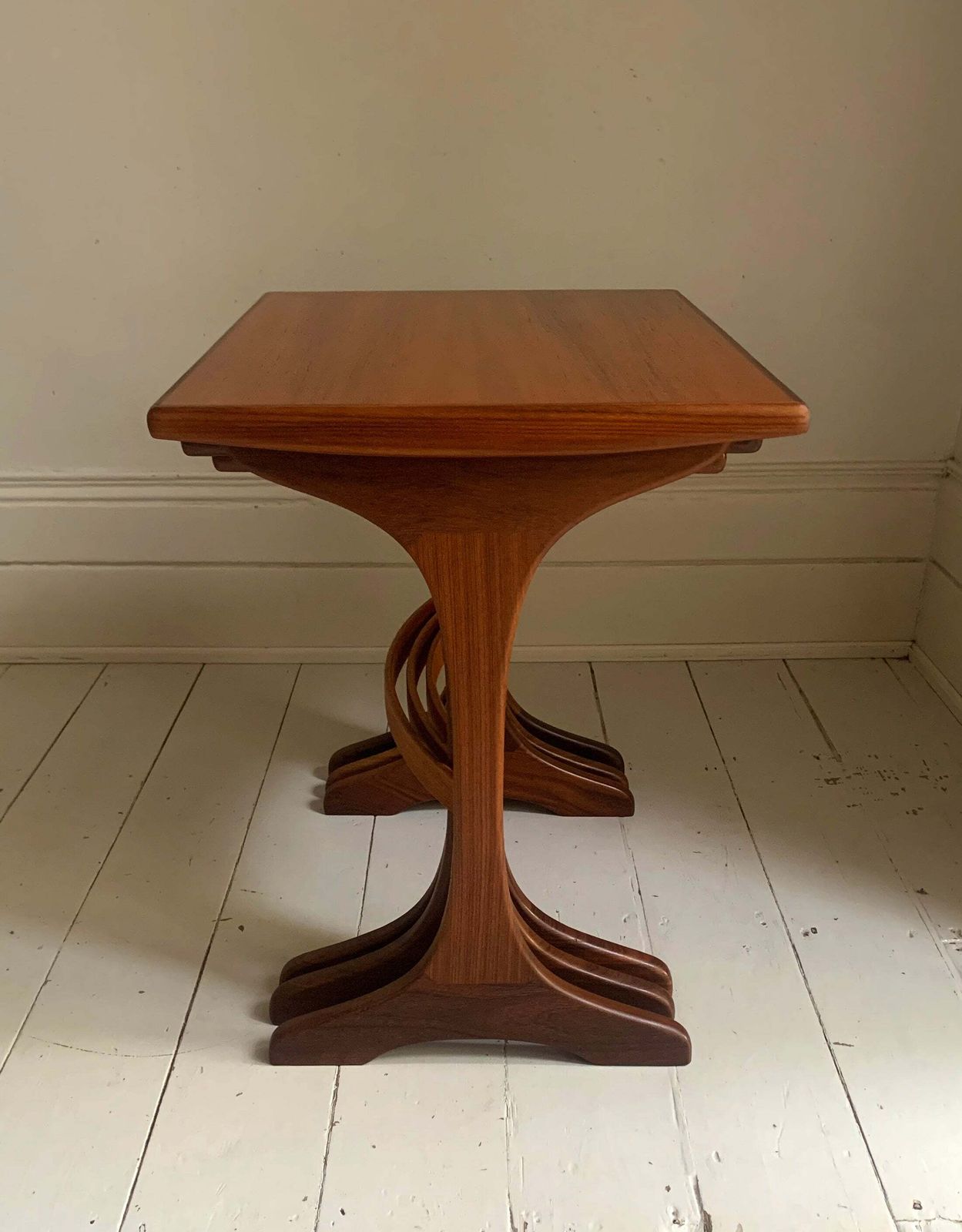 Mid Century Modern 1960s Teak G Plan Fresco Nest Of Tables, Victor Wilkins photo vinterior