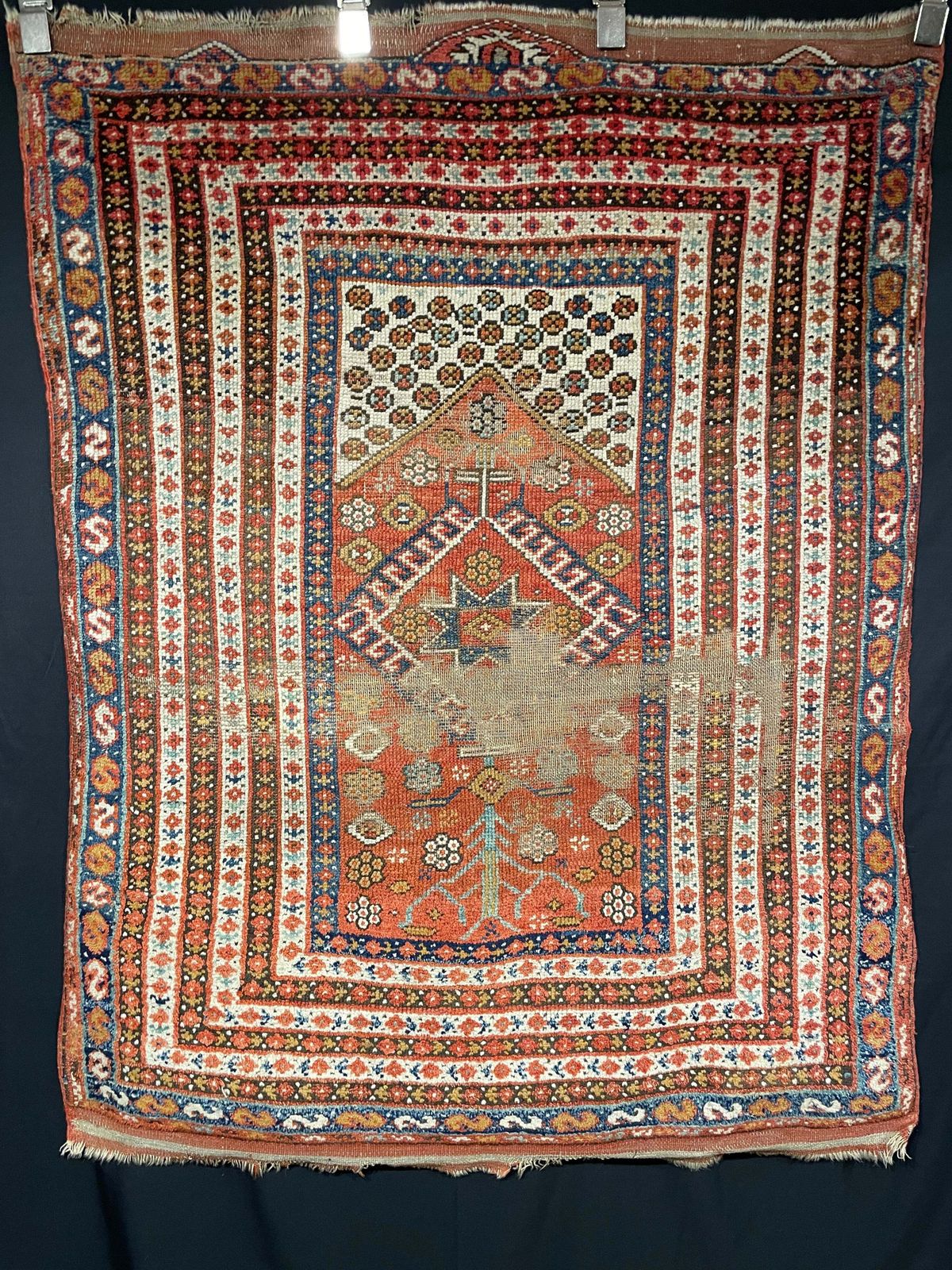 Antique Anatolian Kozak Prayer Rug photo furniture