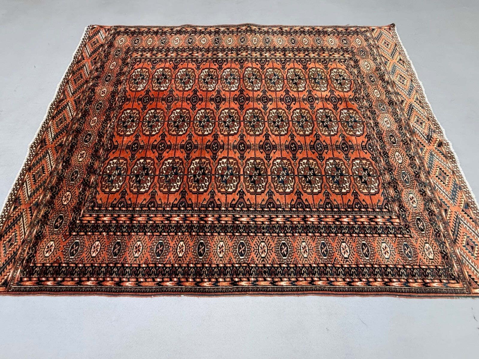 Afghan Turkoman Rug 204x161 Cm, Large 2523 photo 2705.0