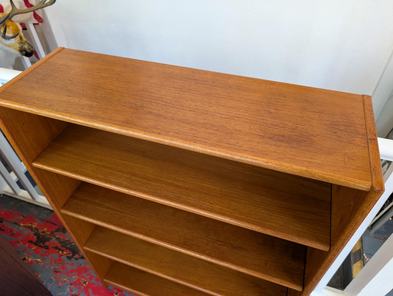 1960s Mcm Danish Teak Bookcase By Domino Mobler. photo furniture