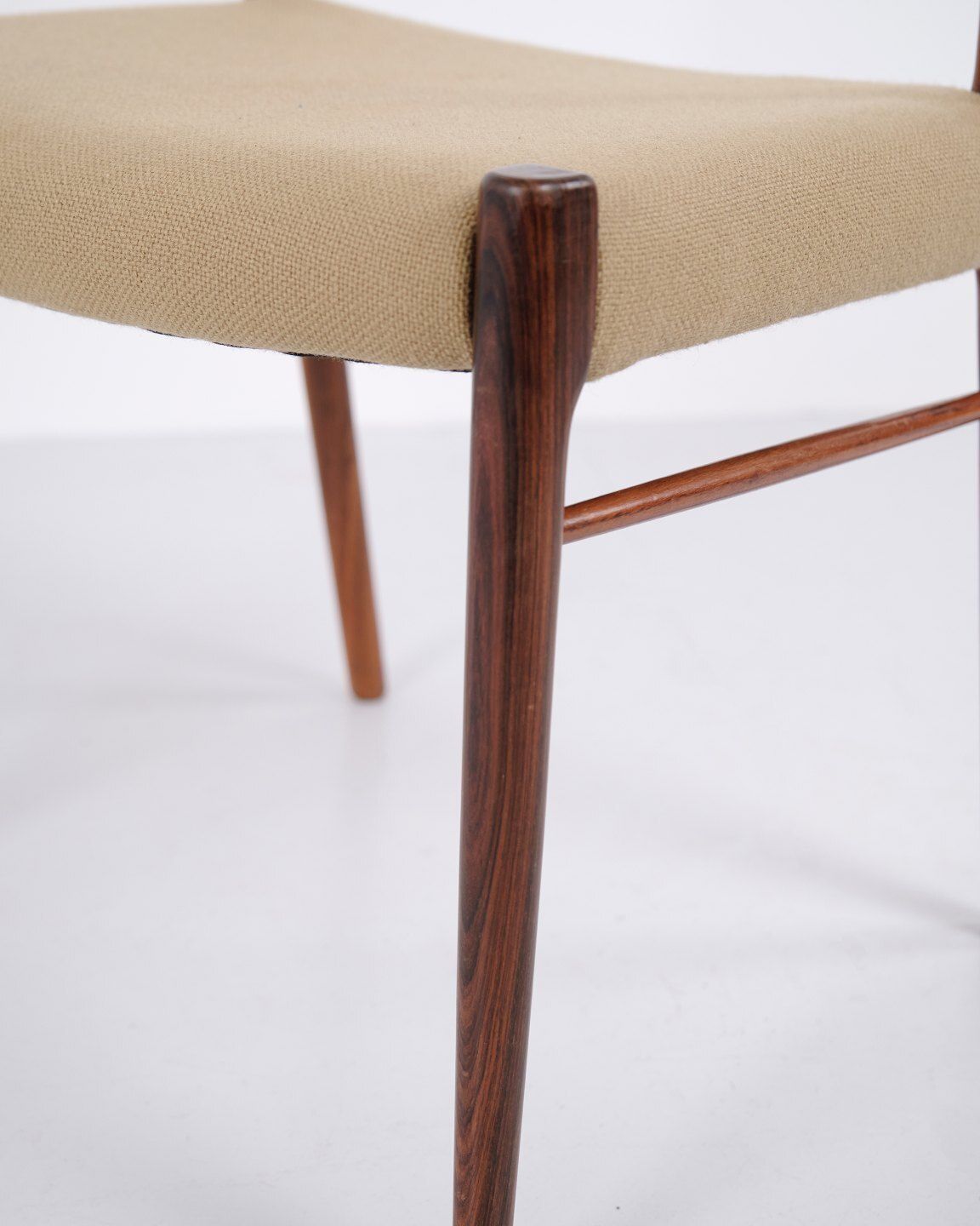 photo furniture Dining Chairs By Arne Wahl Iversen For Glyngøre Stolefabrik In Rosewood, 1950s.