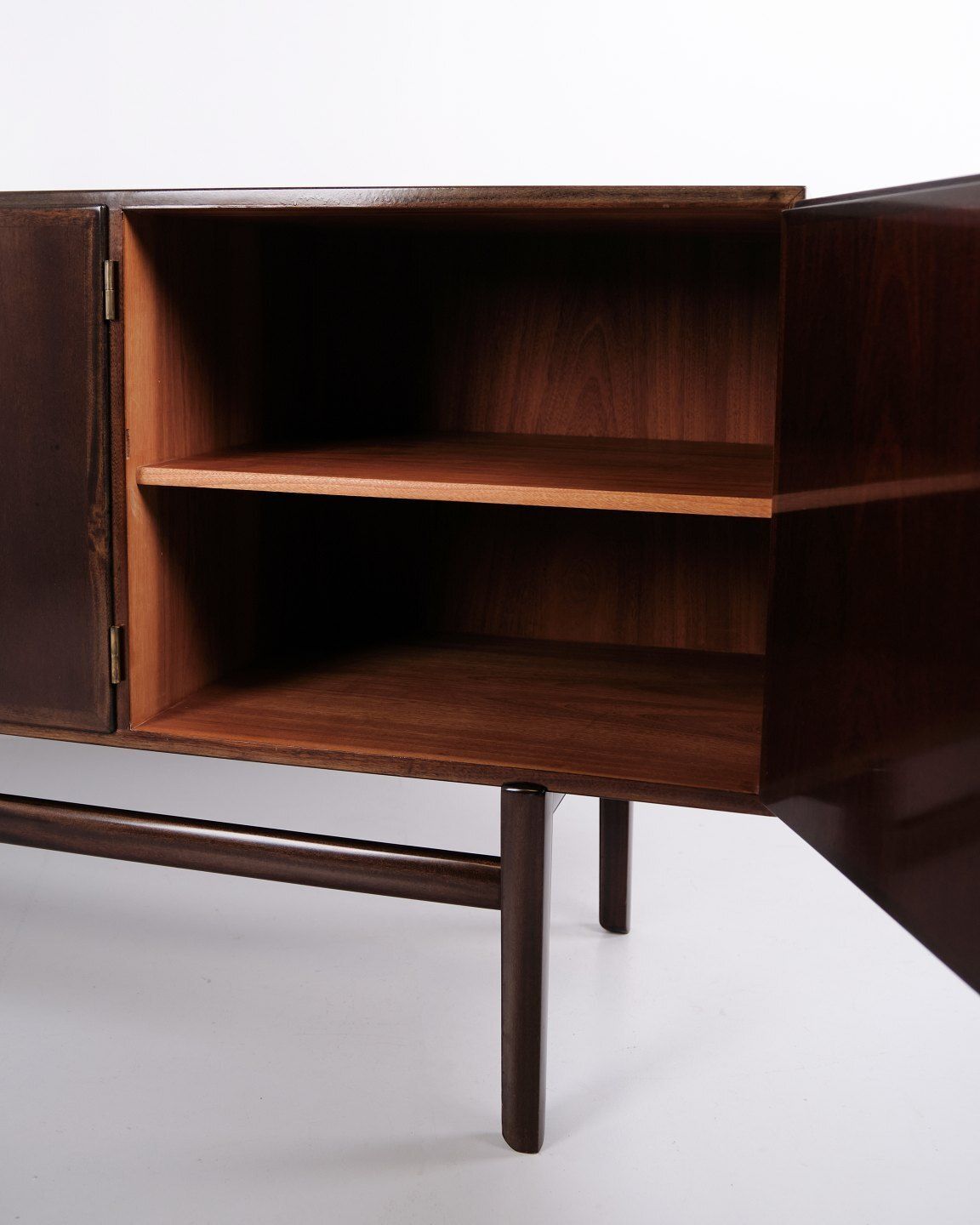 Mahogany Sideboard, Rungstedlund Series By Poul Jeppesens Møbelfabrik. photo vintage