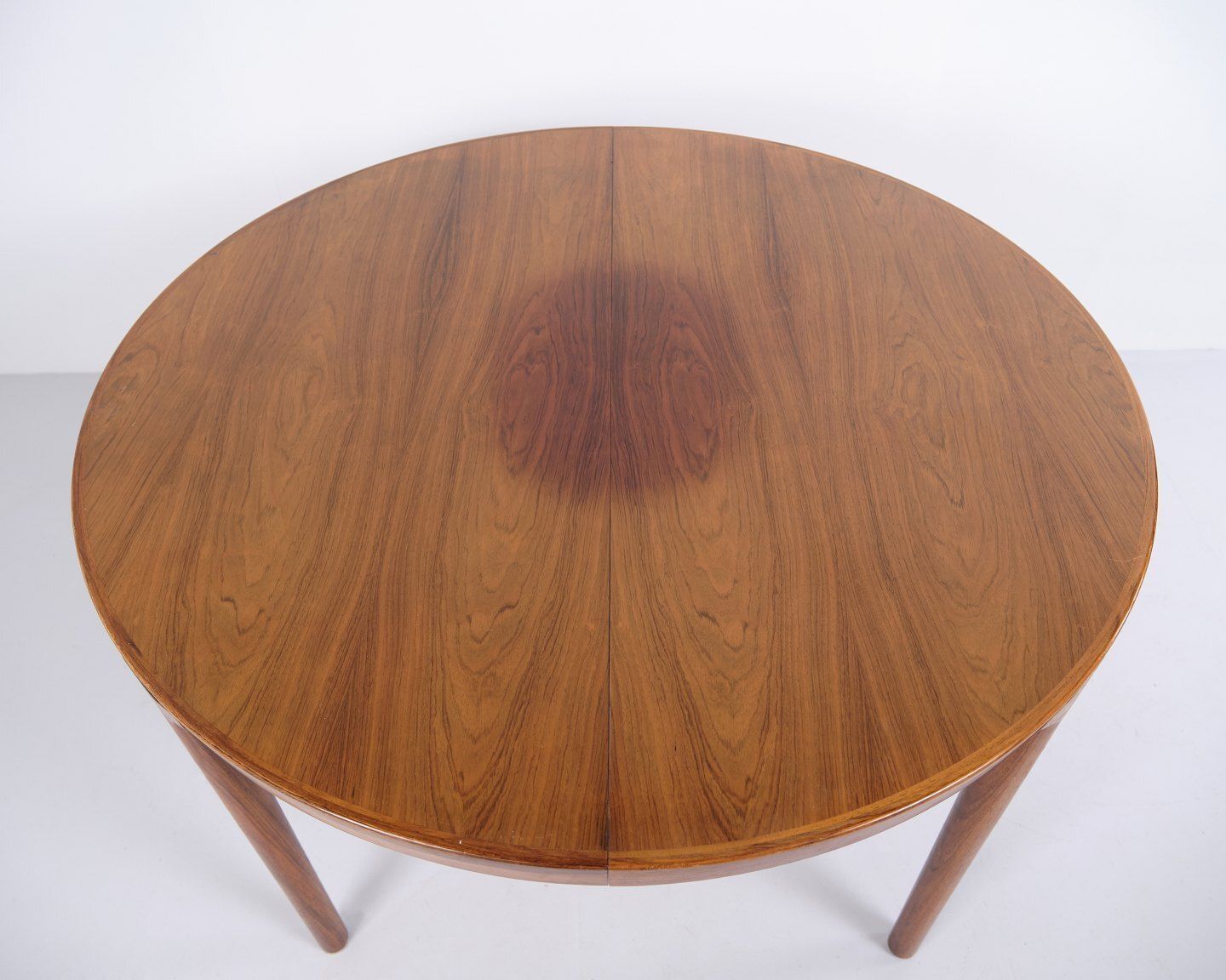 Round Rosewood Dining Table By Sannemanns Møbelfabrik, 1980s. photo furniture