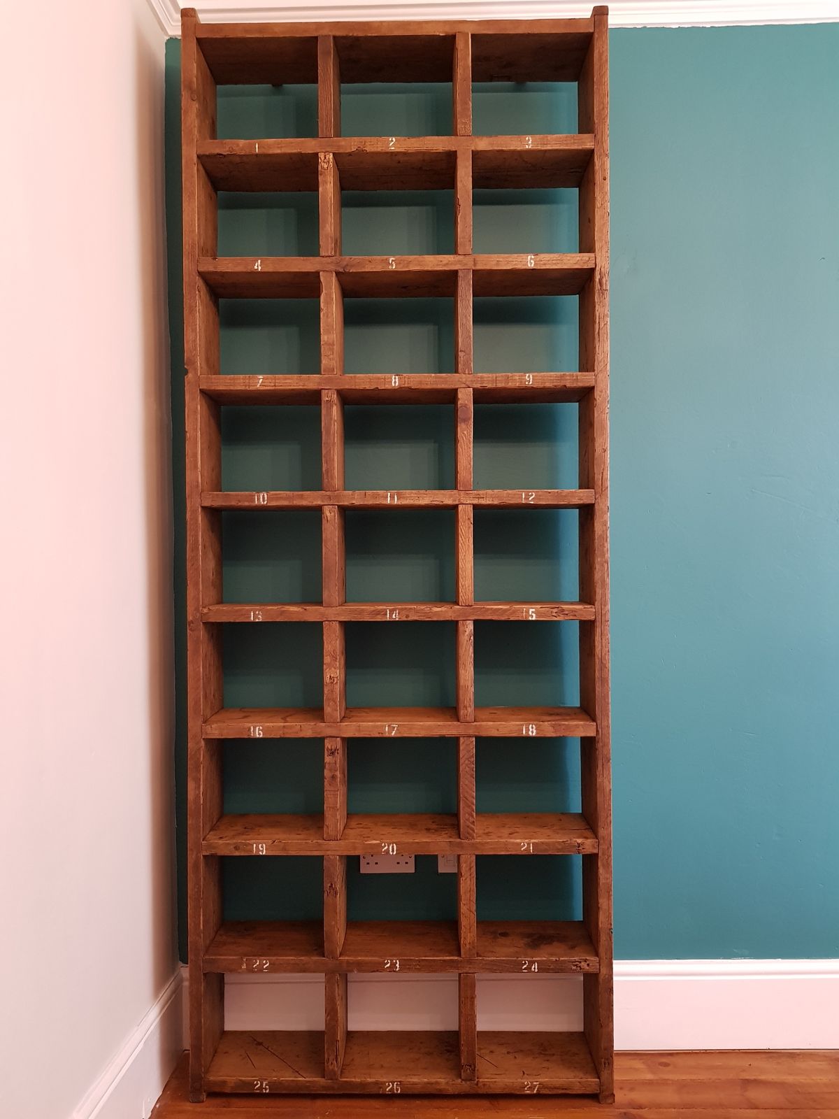 Made To Order Bookcases Pigeon Holes & Cabinets Reclaimed Wood Industrial Style photo vinterior