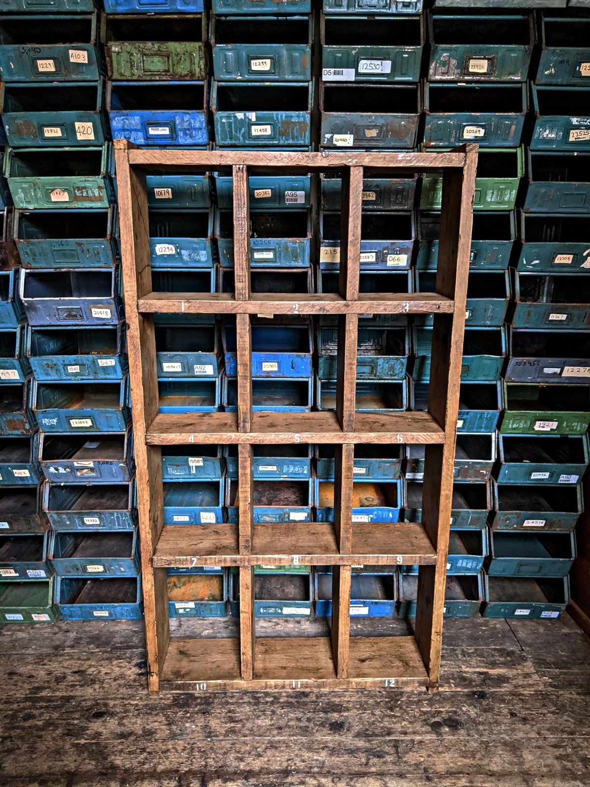 photo furniture Made To Order Bookcases Pigeon Holes & Cabinets Reclaimed Wood Industrial Style