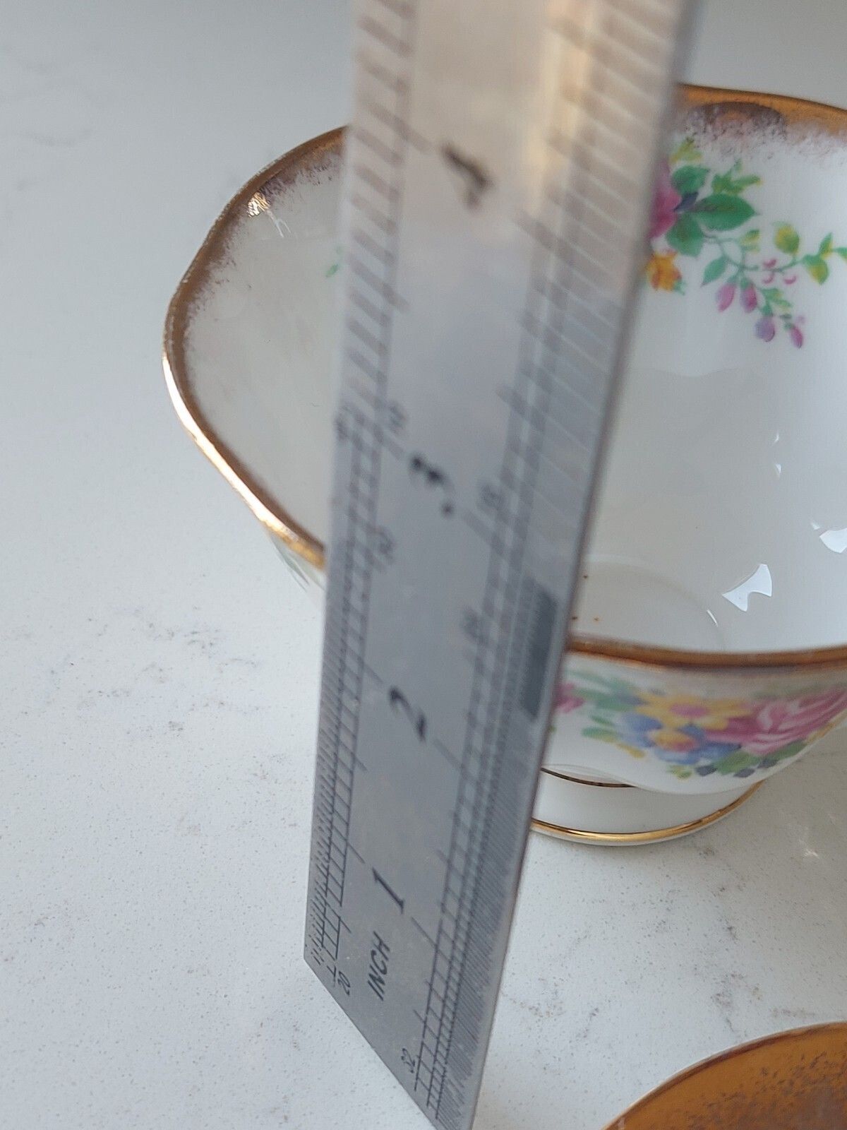 Royal Albert Teacup & Saucer Georgina Rose Pink Gold Tone Trim photo 65.0