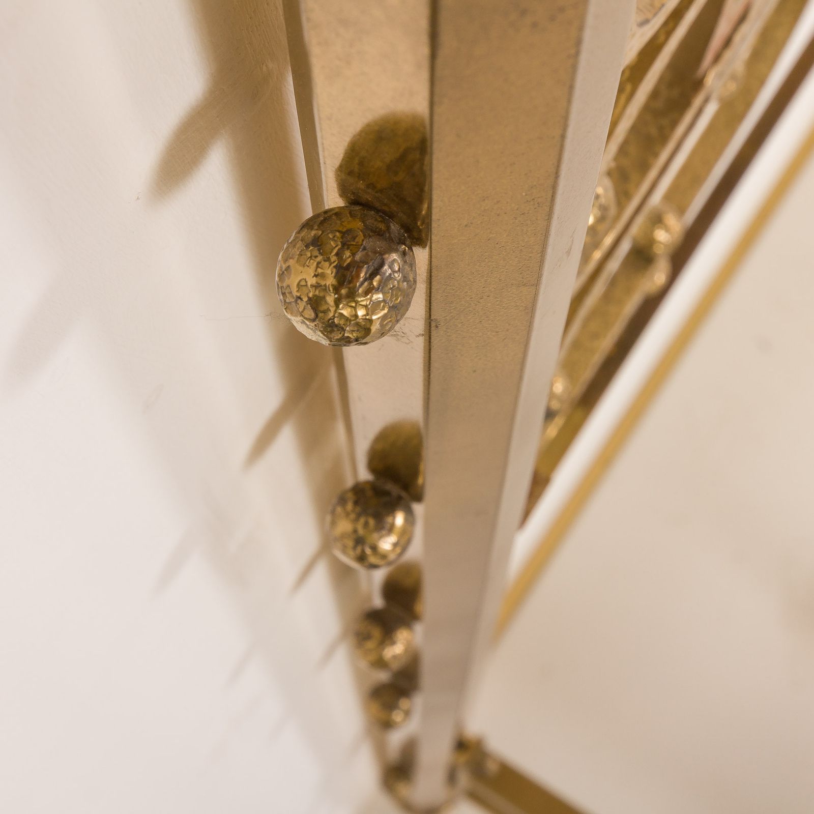 photo vintage Italian Brass Bed By Ciansky, Shelba And Luciano Frigerio For Frigerio Di Desio, 1960s