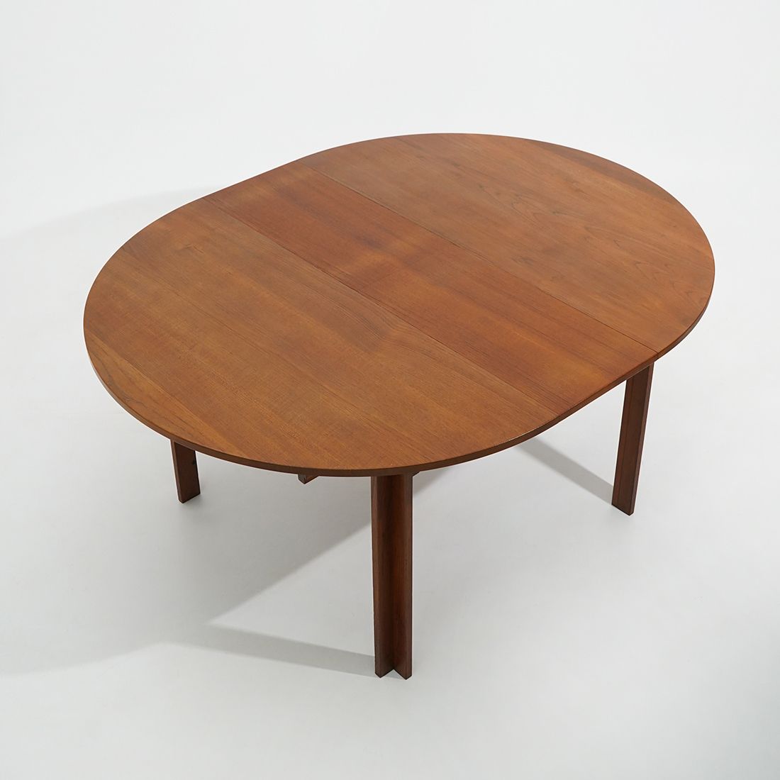 Extendable Round Table By Inge Klingeberg For France E Son, 1960s photo Furniture
