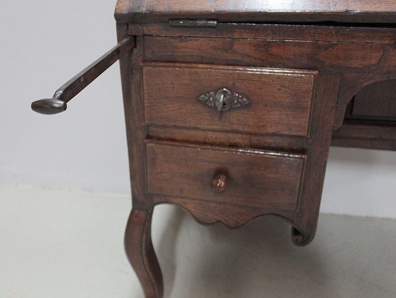 Furniture 18th Century Oak Slope Office photo