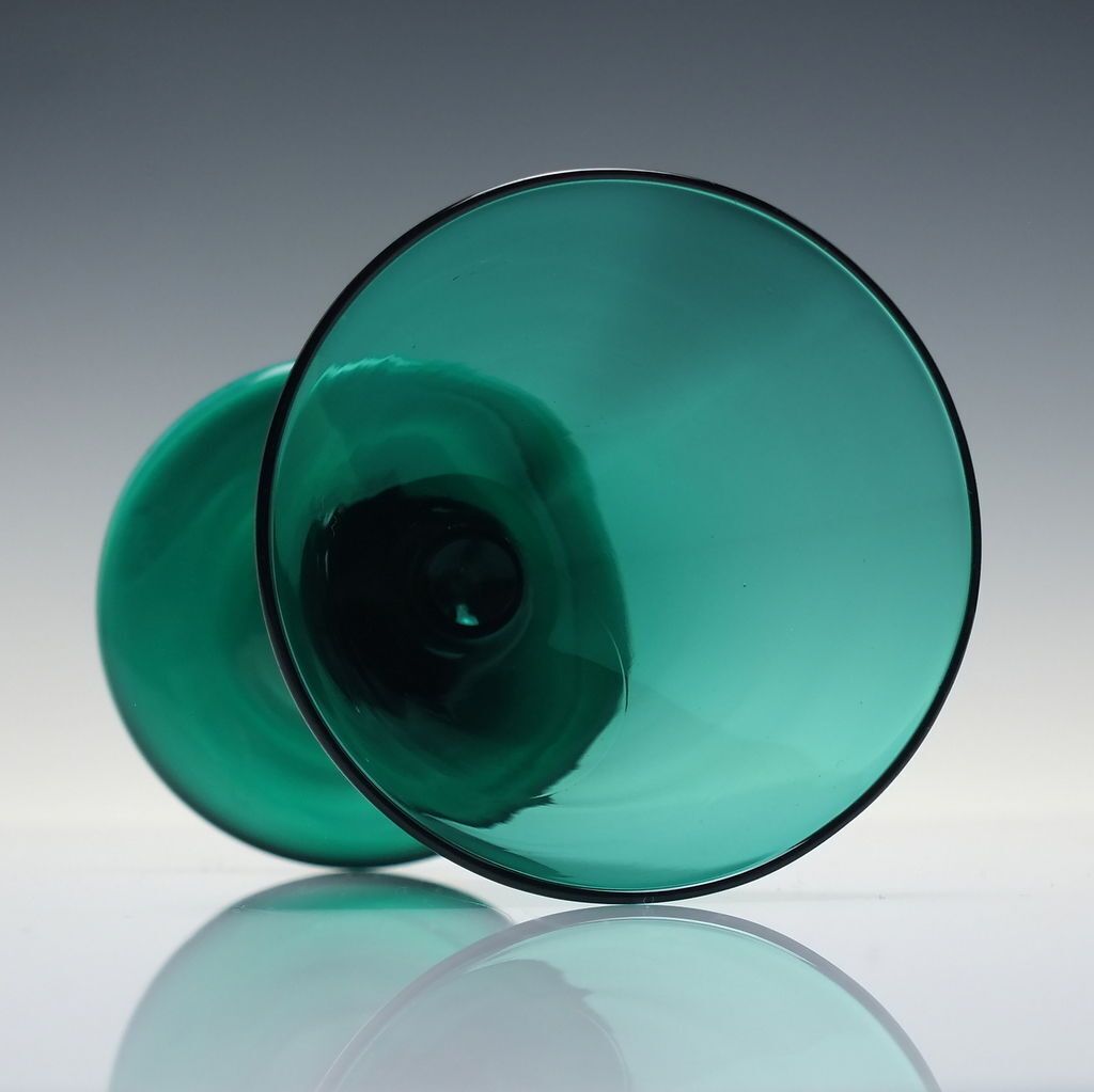 Regency Georgian Green Wine Glass C1820 photo 75.0