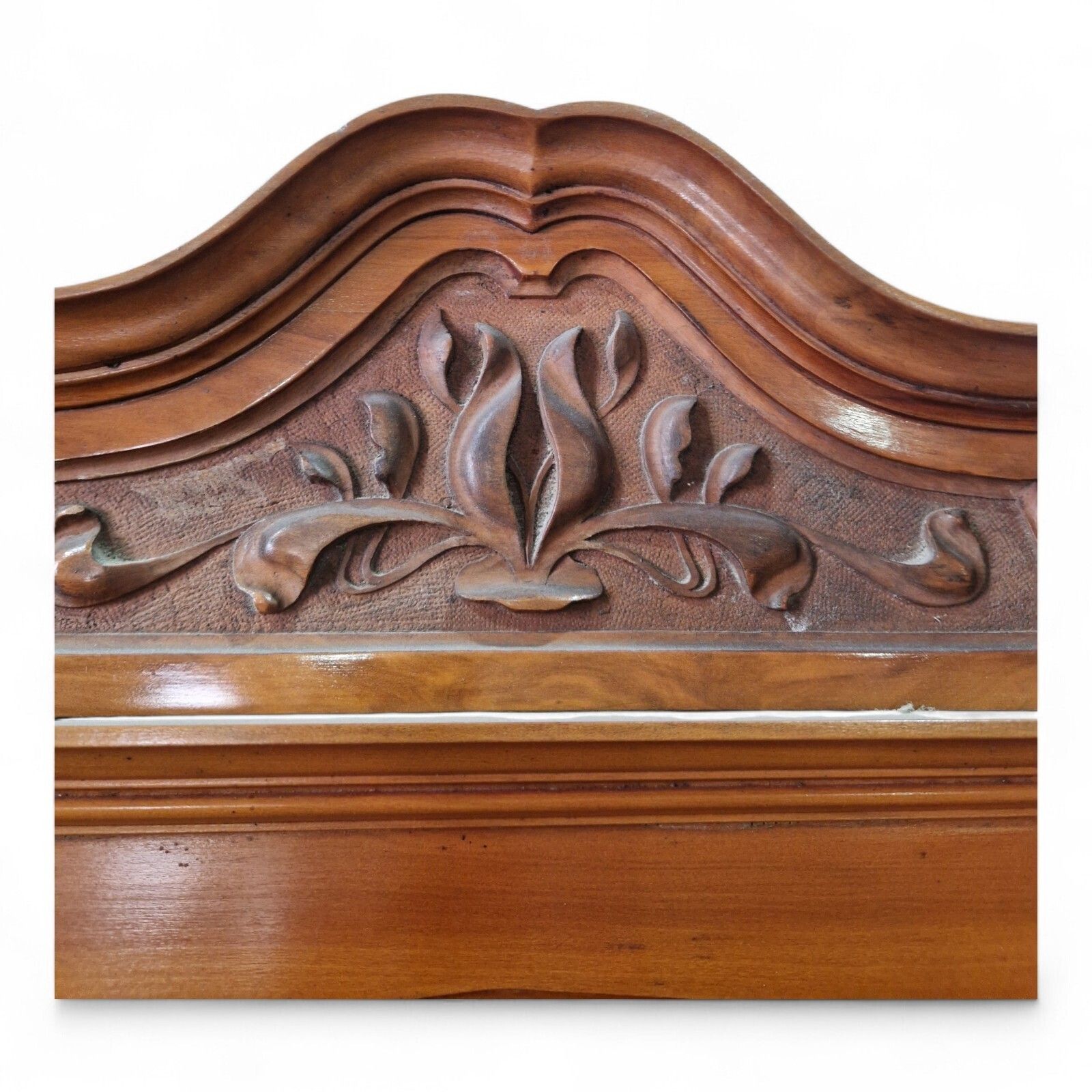 photo buy Victorian Art Nouveau Satinwood Dressing Chest Mirror Vanity Of 6 Drawers