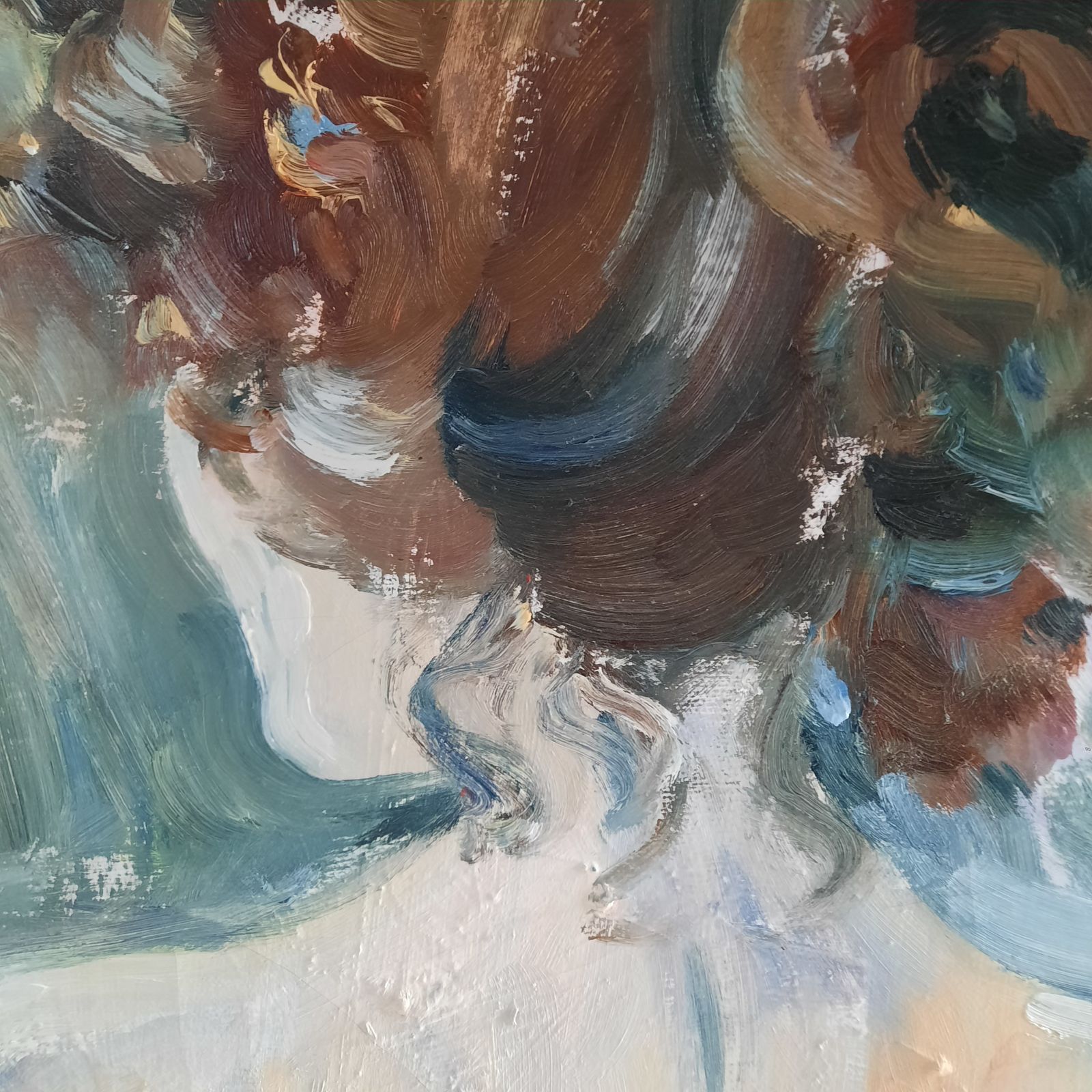 Oil Painting Of Nude photo furniture