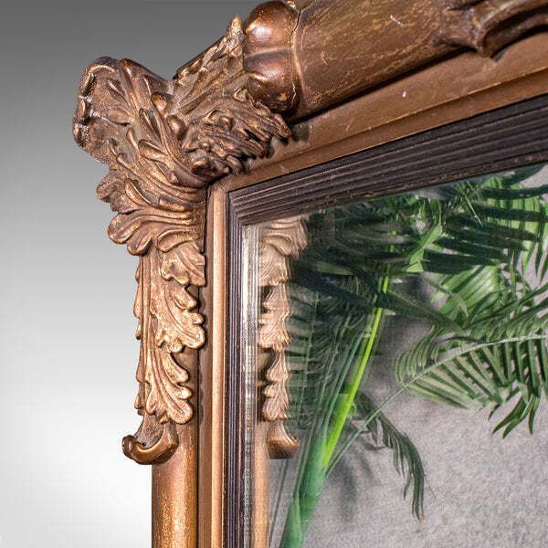 Antique Regency Overmantle Mirror, English, Giltwood, Neoclassical, Circa 1820 photo 1525.0