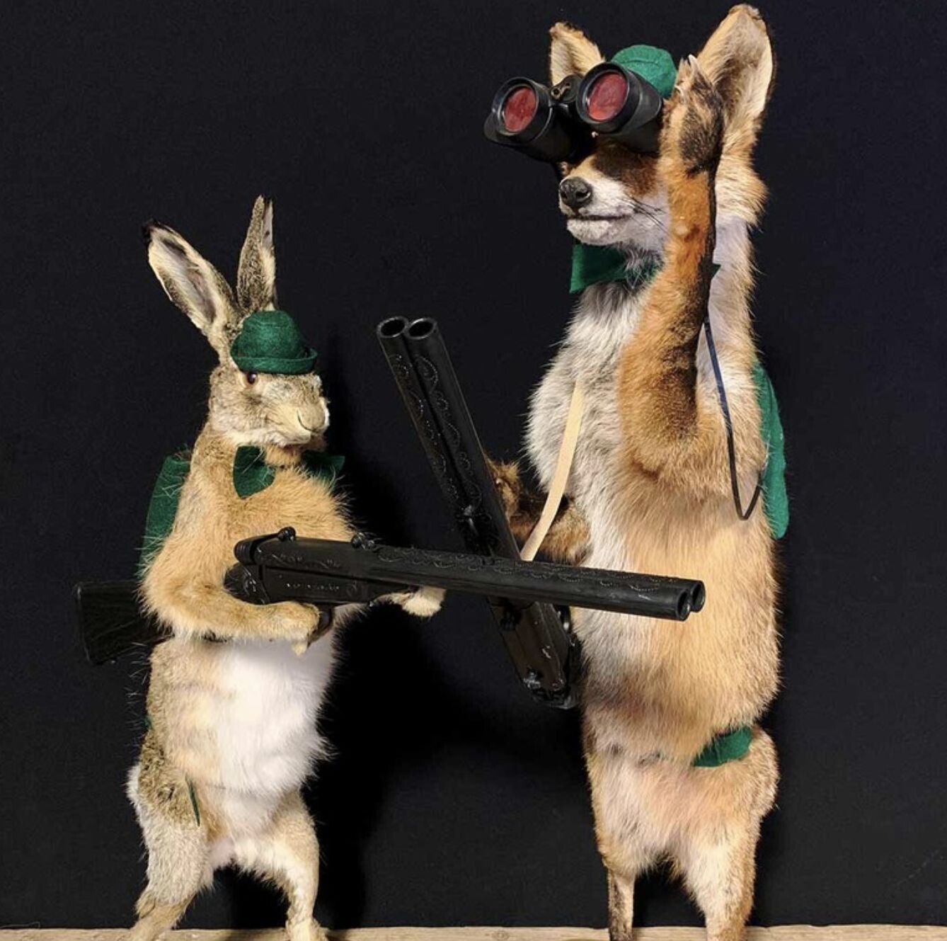 Vintage Mr Hare With Rifle photo for sale