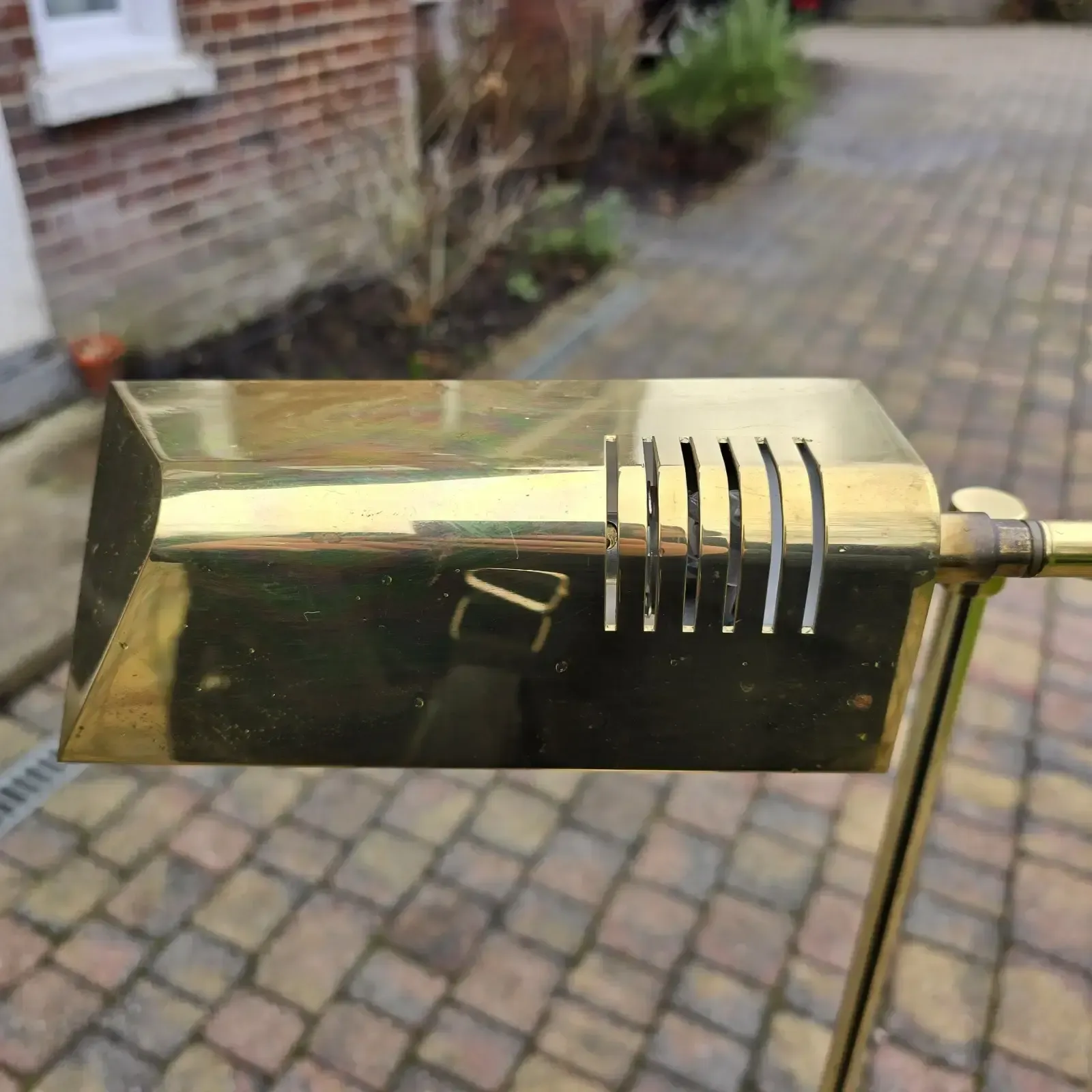 Vintage Dutch Floor Lamp Library Reading Pharmacy Brass Telescopic Adjustab Rare photo buy