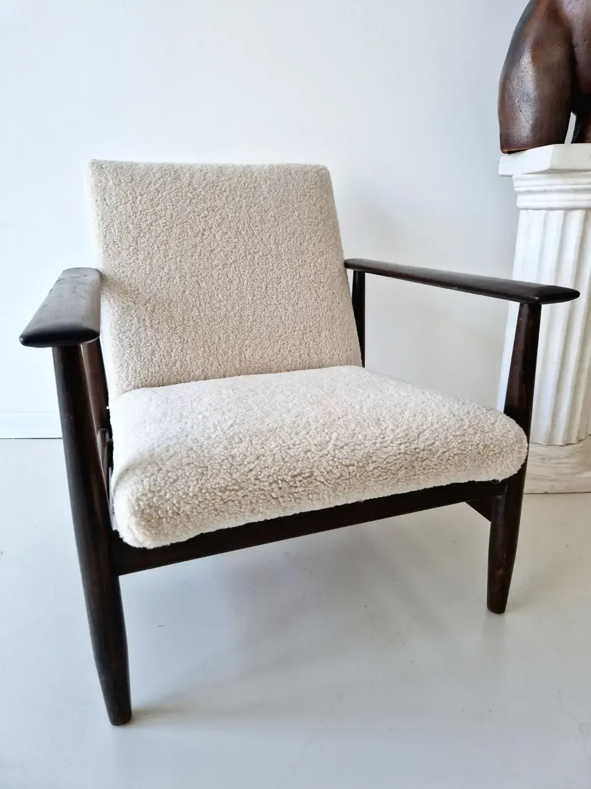 Mid Century Lounge Chair Danish Afromosia Armchair photo vinterior