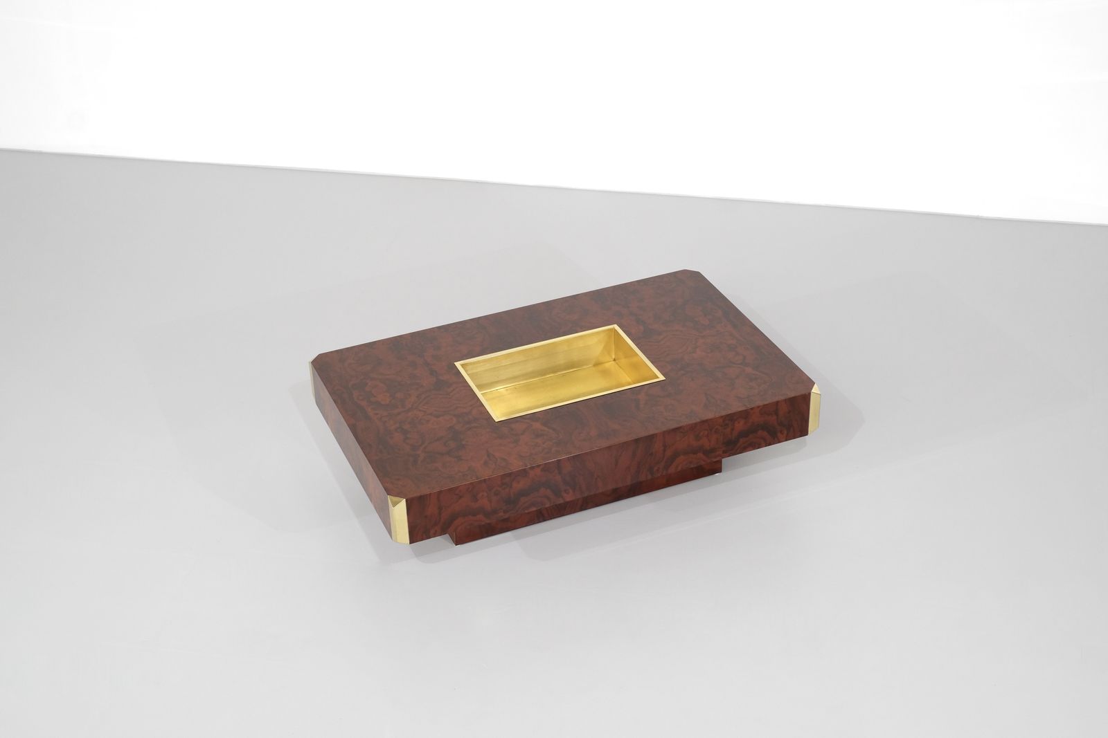 Coffee Table Alveo Attributed To Willy Rizzo For Mario Sabot, Italy 1970s photo vinterior