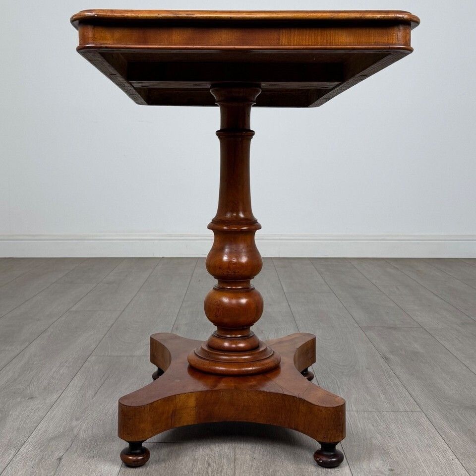 Antique 19th Century Victorian Side Table In Satinwood ( Af 5476 ) photo for sale