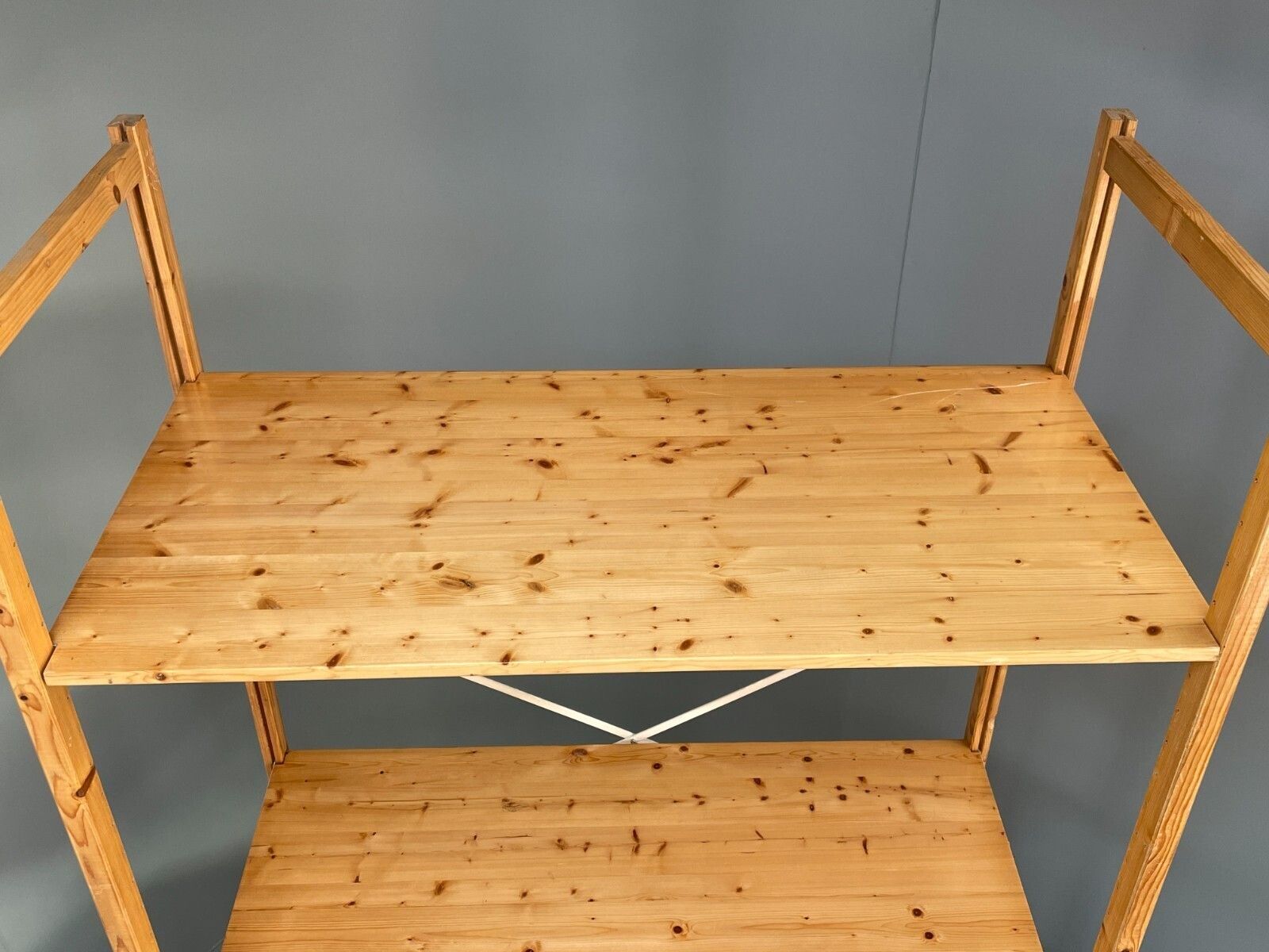 Lundia Pine Shelving System Vintage Adjustable Retro Scandi photo buy