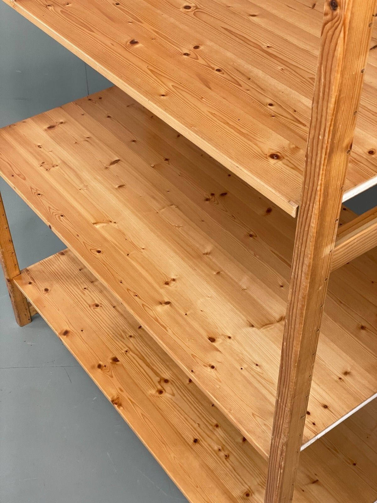 325.0 Lundia Pine Shelving System Vintage Adjustable Retro Scandi photo