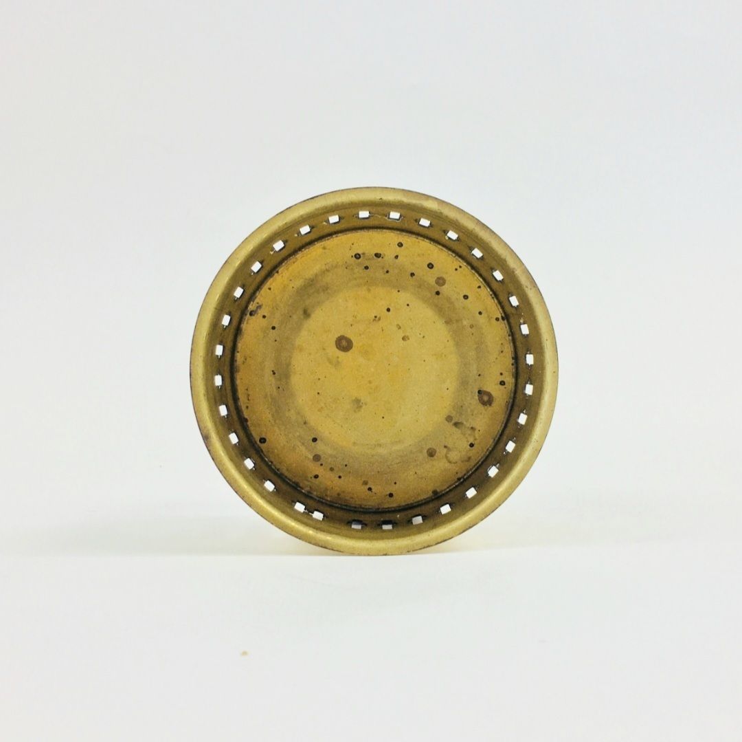 Mid Century Scandinavian Glass & Brass Candle Holder Model L95 From Hans Agne Jakobsson Ab Markaryd, Sweden, 1950s/1960s photo 245.0