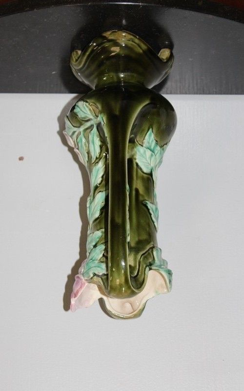 Pair Of Twentieth Barbotines Vases photo for sale