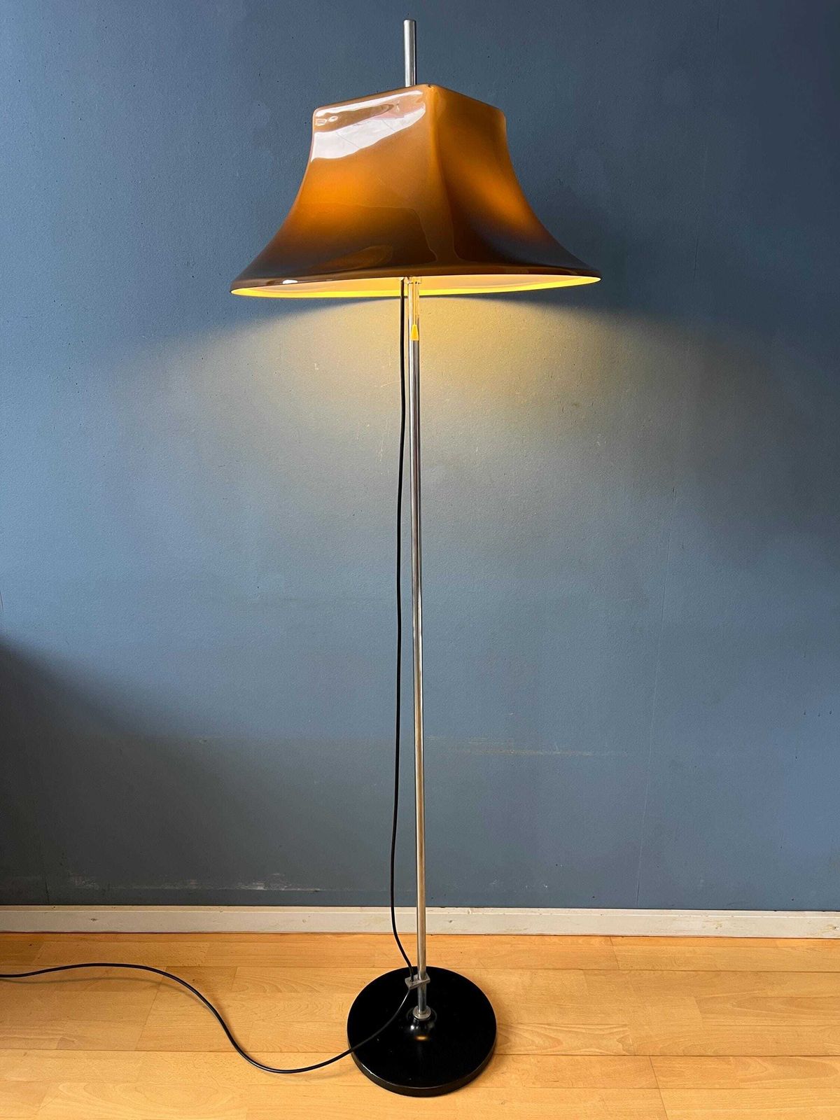 Mid Century Witch Hat Space Age Floor Lamp By Willem Hagoort photo furniture