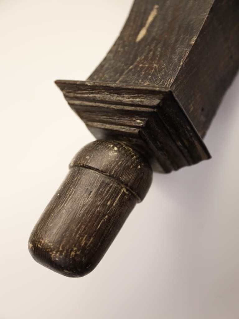 A Monumental 19th Century Solid Oak French Convent Display Shelf photo for sale