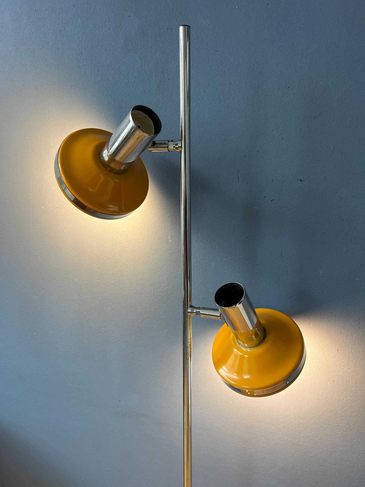 Mid Century Space Age Hustadt Leuchten Floor Lamp photo vinterior
