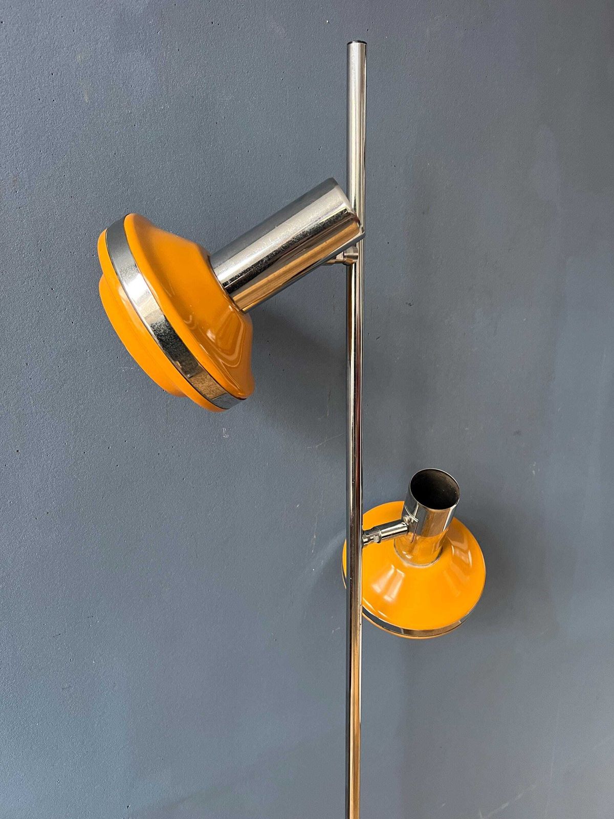 photo furniture Mid Century Space Age Hustadt Leuchten Floor Lamp