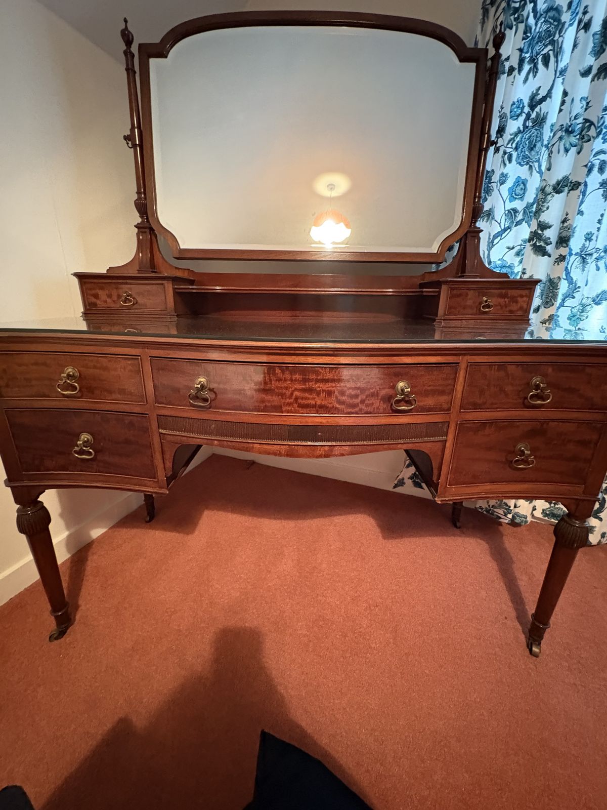 Edwardian Mahogany Dressing Table photo vinterior