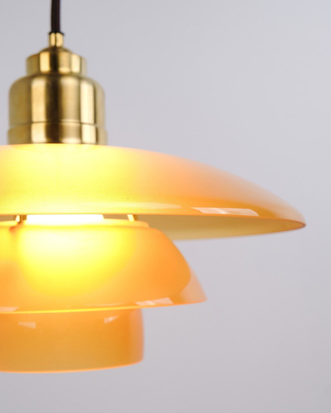 Poul Henningsen Pendant Lamp Model Ph 3½ 3 Limited Edition For Louis Poulsen. photo vintage