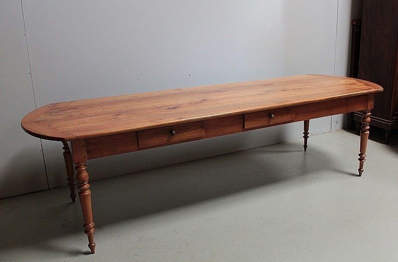 Community Table Cherry 19th photo furniture
