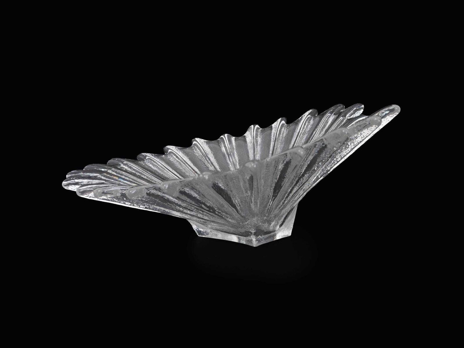 Dartington Glass Anita Harris Design Palm Dish   1980's Twentieth Century Home Decor photo Home Decor