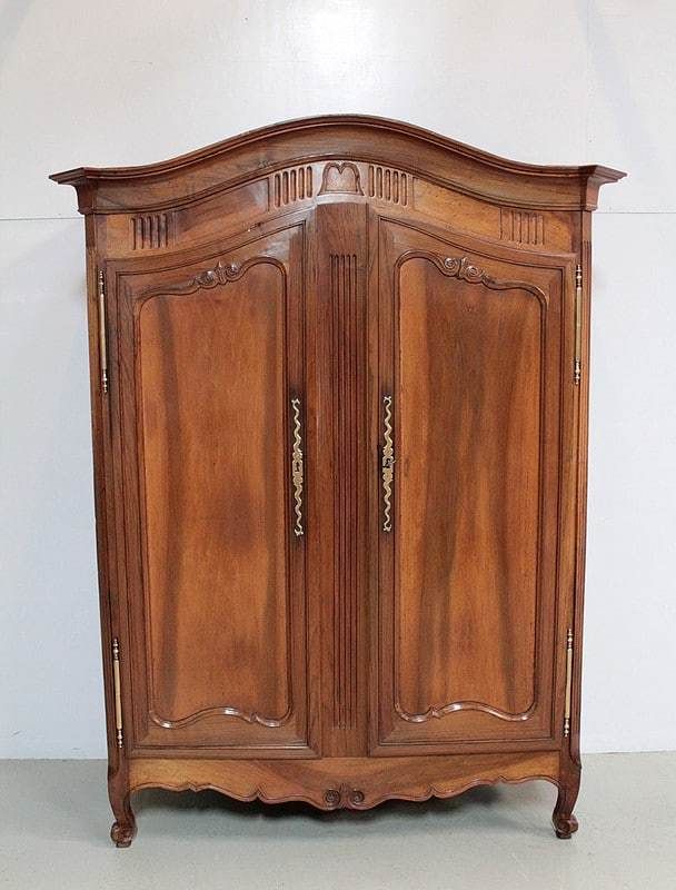 Louis XV Cabinet Walnut 19th