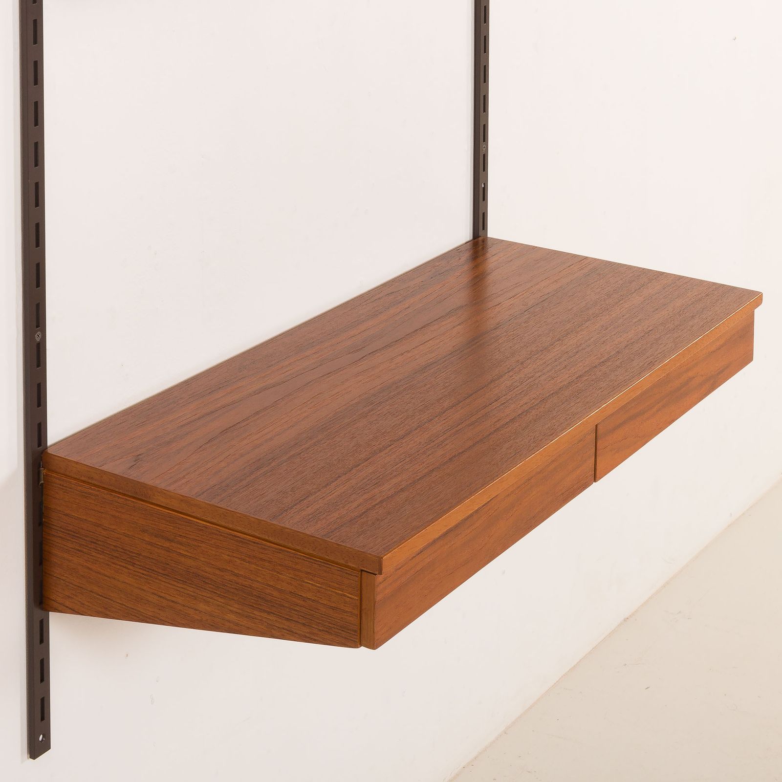 Kai Kristiansen Teak Shelving Unit With A Desk, Fm Mobler, Denmark, 1960s photo buy