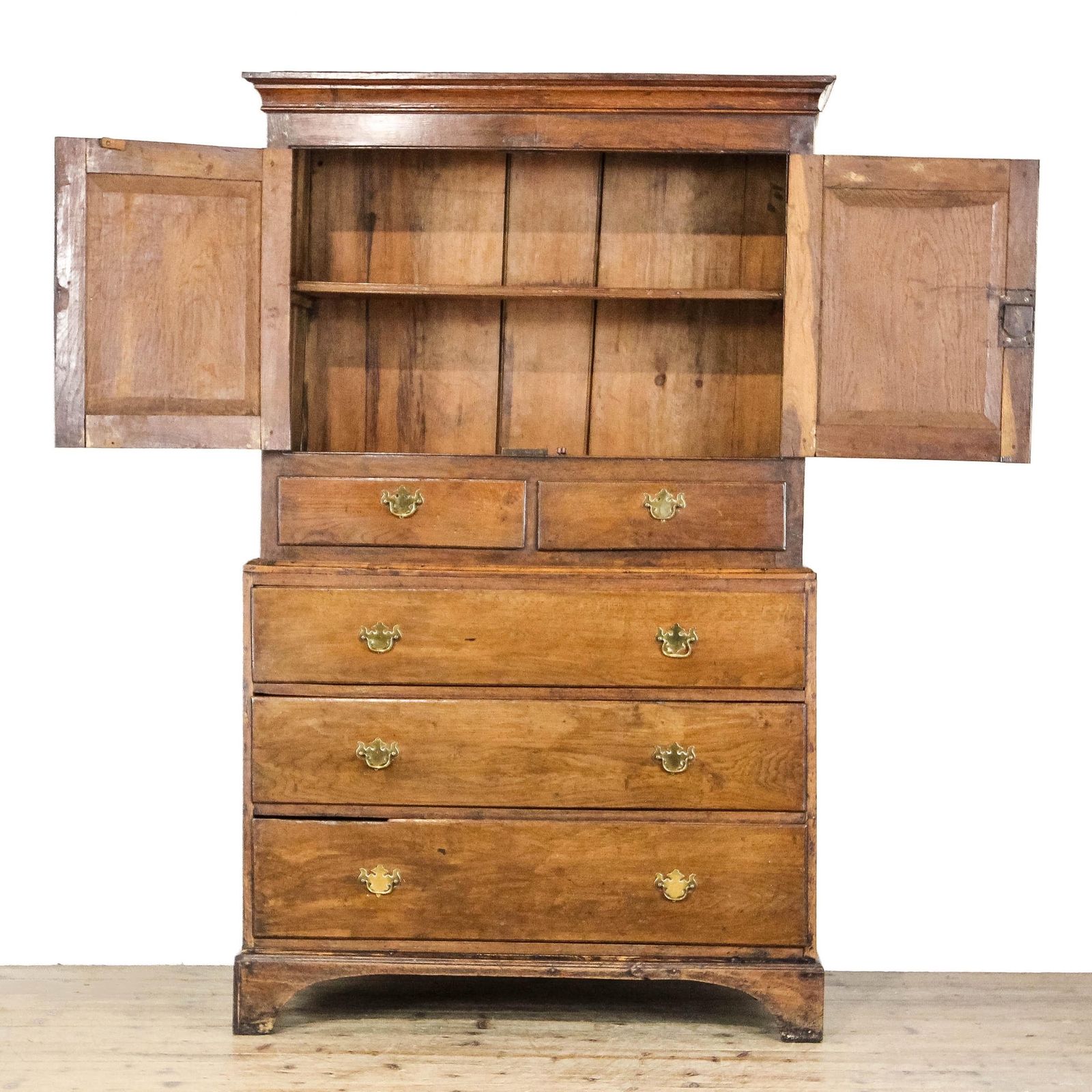 Antique 19th Century Oak Housekeeper's Cupboard | Antique | Early Antiques | Antique Storage | Antique Cupboard photo furniture