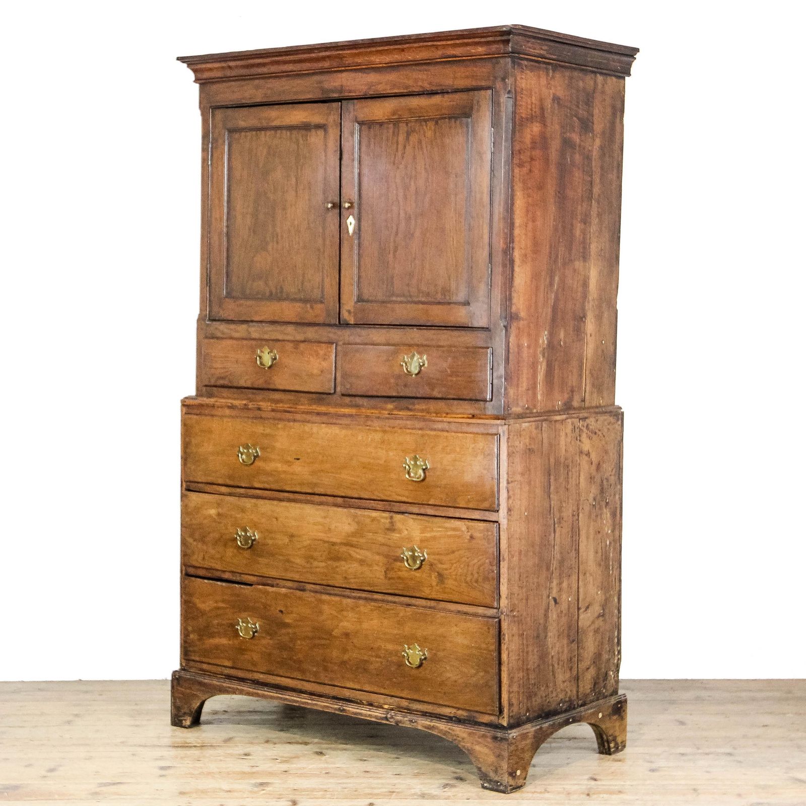 Antique 19th Century Oak Housekeeper's Cupboard | Antique | Early Antiques | Antique Storage | Antique Cupboard photo for sale