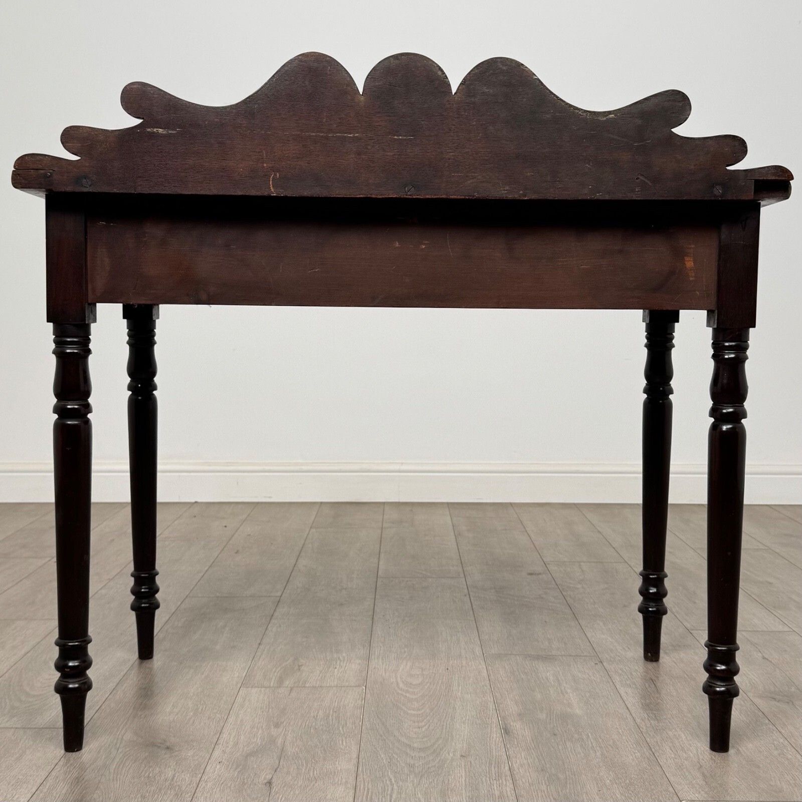Antique 19th Century Victorian Writing Table In Mahogany photo 495.0