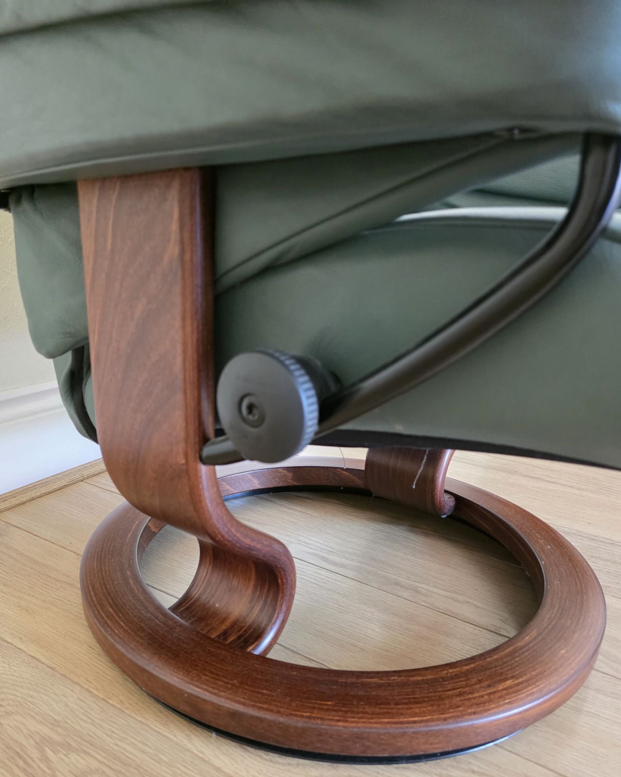 Ekornes Stressless 'Reno' (Small) Recliner With Footstool photo for sale