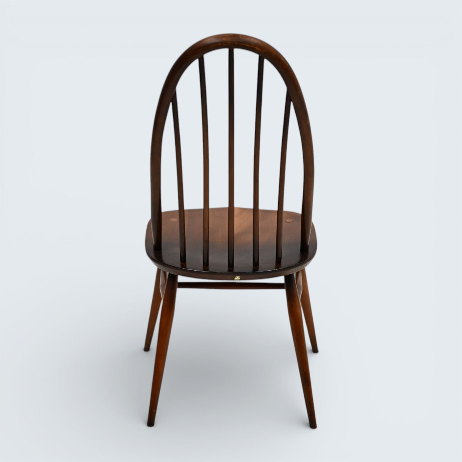 photo for sale 4 Ercol Dining Chairs Windsor Quaker Bow Back Vintage C1970s Free Uk Delivery