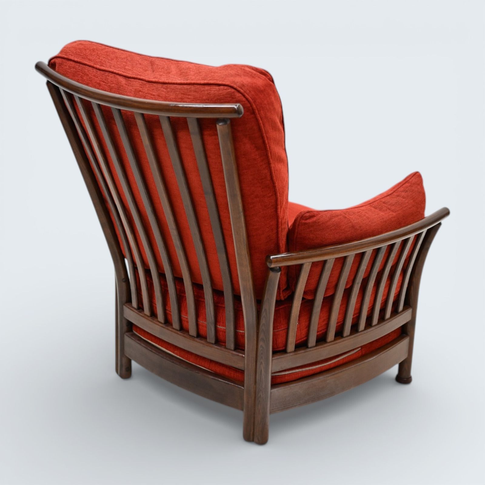 Ercol Renaissance Easy Chair Ercol Upholstery Vintage Fruitwood Finish* photo buy