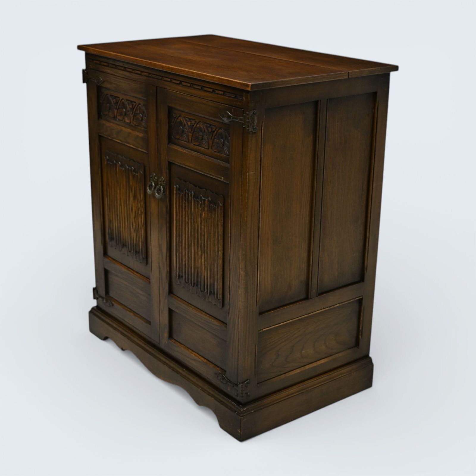 Old Charm Oak Tv Video Cabinet Light Oak Gold Diamond Free Uk Delivery* photo furniture