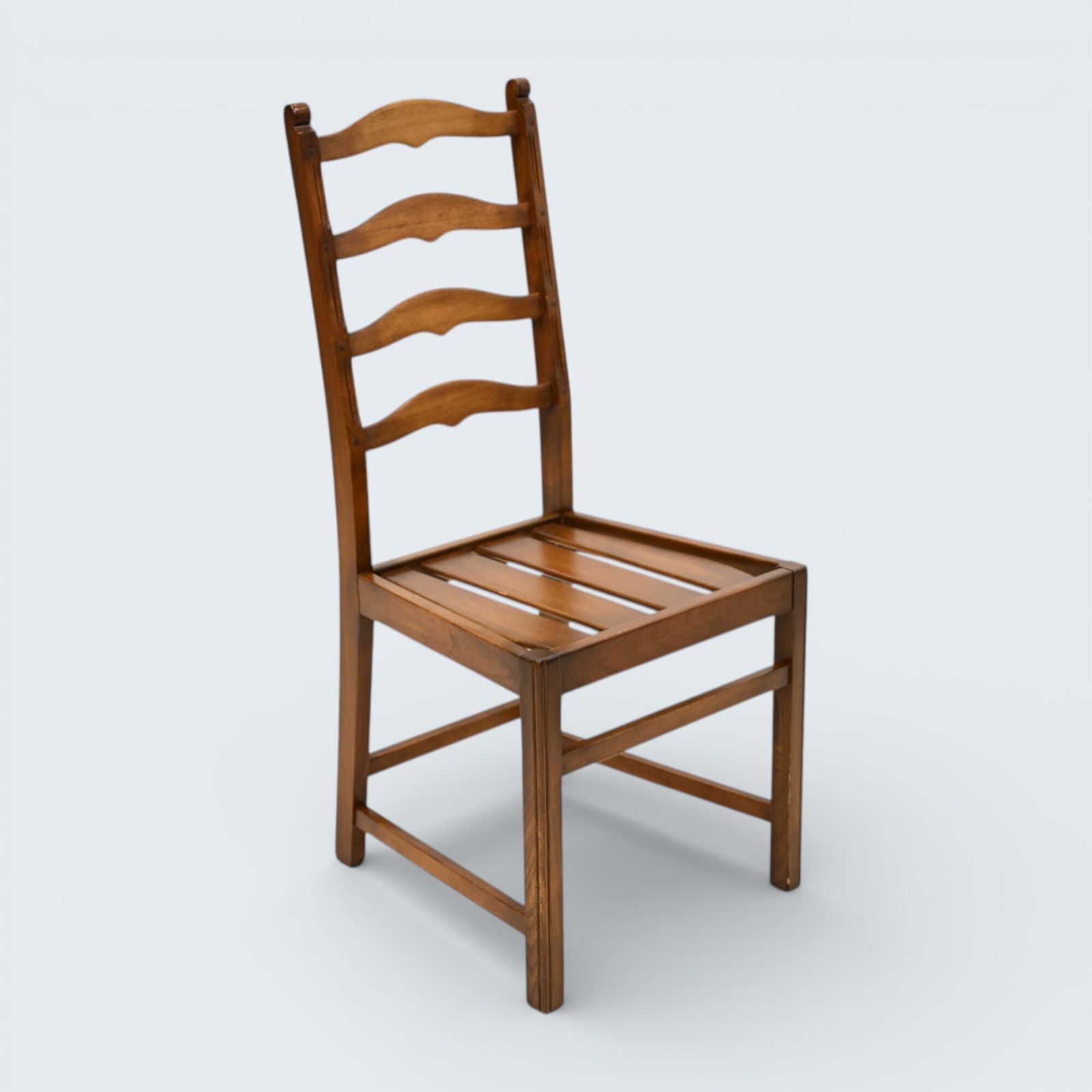 Furniture 6 Ercol Dining Chairs 1970s Ladderback Inc 2 Carvers Golden Dawn Free Delivery* photo