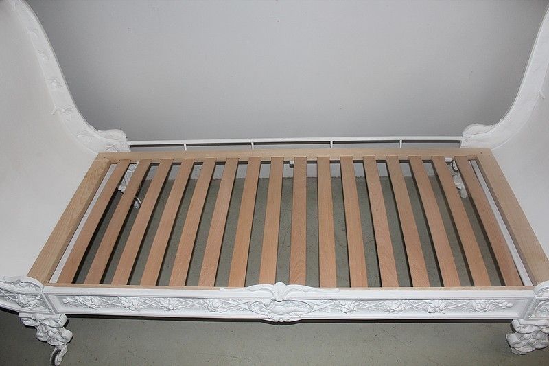 Furniture Rest Bed In Cast Iron 20th photo
